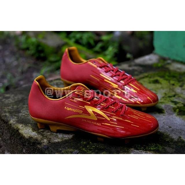 Specs Accelerator Lightspeed Reborn FG Maroon Gold