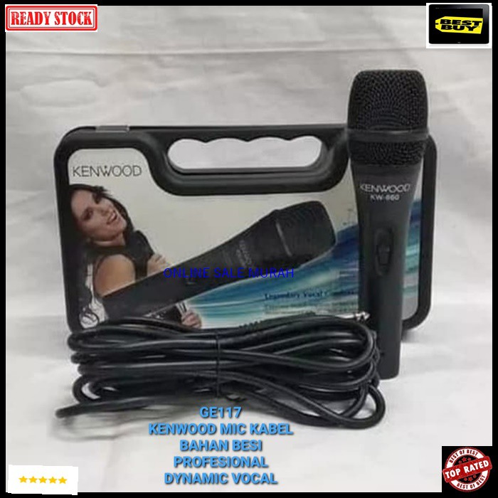 G117 kenwood Microphone cable mic kabel mik profesional pro mikrophone karaoke musik music audio sistem sound system vokal vocal panggung dj studio G117   BISA DIGUNAKAN KE SEGALA ALAT AUDIO  BAHAN BESI  TIDAK PAKE BATERAI LANGSUNG COLOK UDH BISA NYALA  B