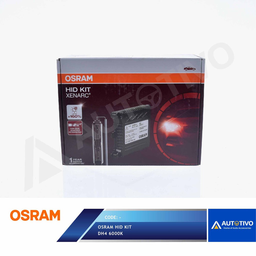 Lampu Mobil HID Xenarc Conversion Kit H4 6000k OSRAM