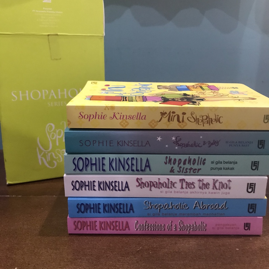 Novel Preloved Confessions of a Shopaholic Series Box Set