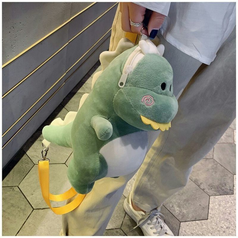 Tas Selempang Boneka DINO // tas Hp Boneka