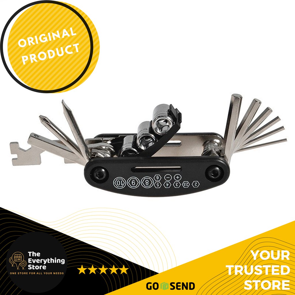 MAGIC KEY SERBAGUNA / TOOLKIT PORTABLE SEPEDA/TOOLKIT PORTABEL SEPEDA