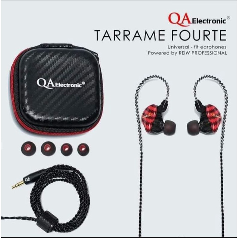 Earphones QA Electronic Tarrame fourte original RDW