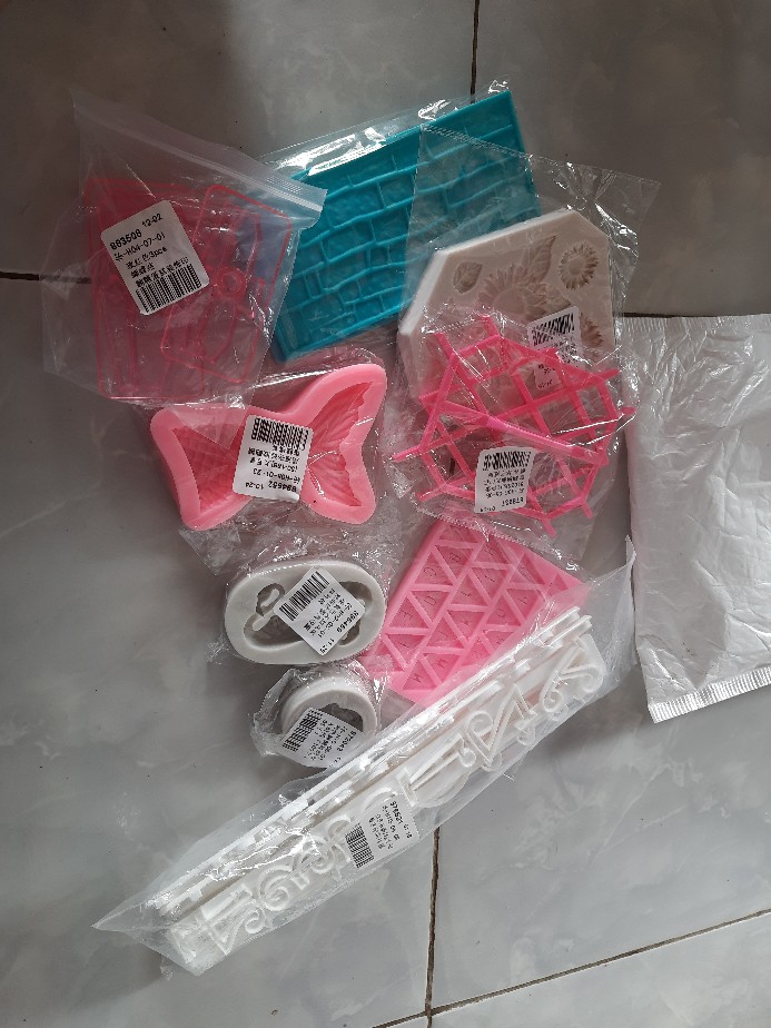 Diy Cetakan Dengan Bahan Silikon Dan Bentuk Ekor Mermaid Untuk Hiasan Kue / Fondant
