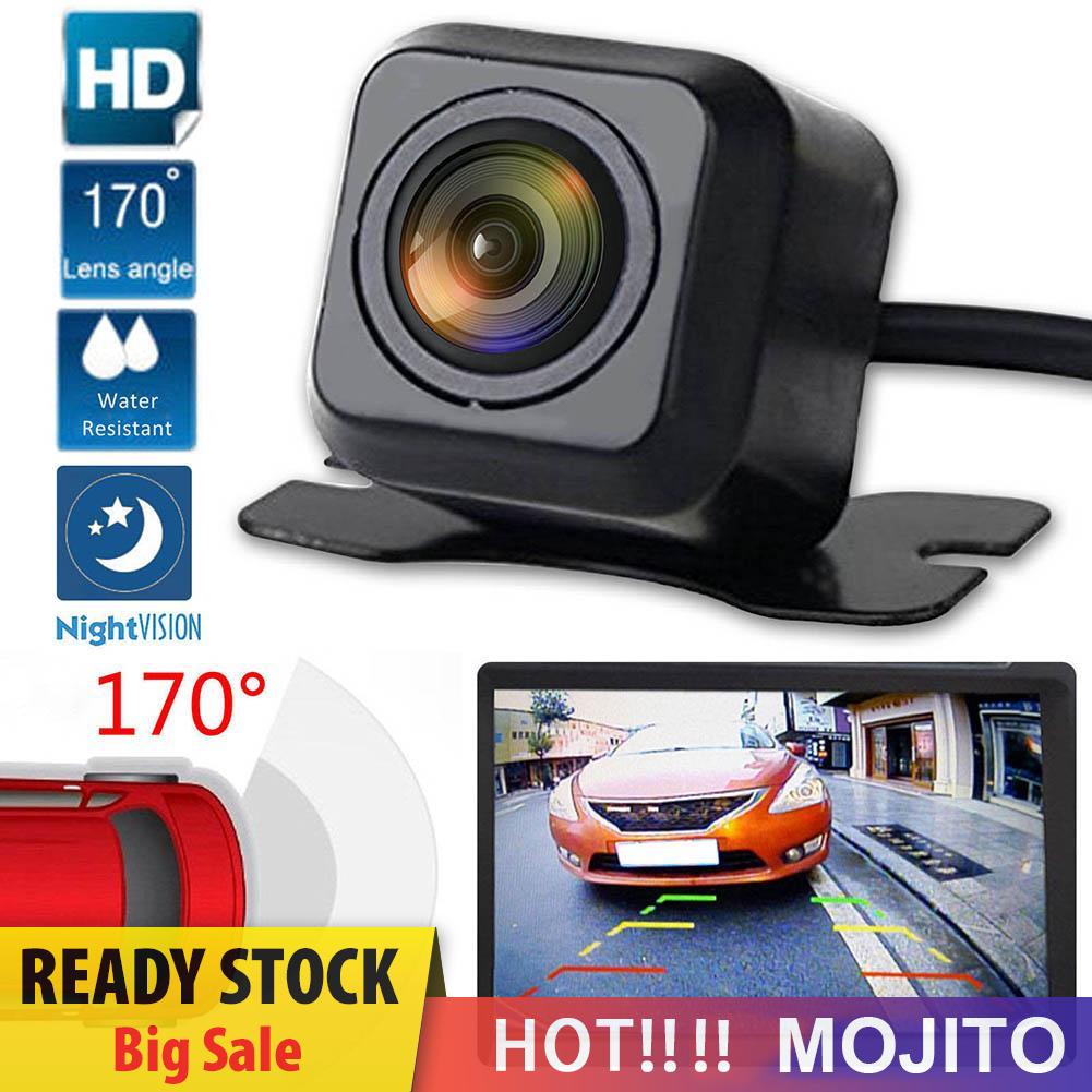 MOJITO 170°Car Rear View HD Waterproof Night Vision Reverse Camera Parking Camera
