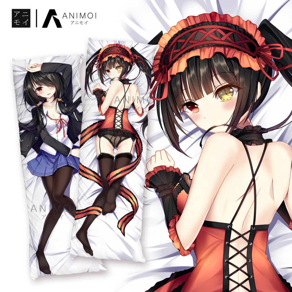 Sarung Bantal Dakimakura Anime || Date a Live || Tokisaki Kurumi || Date a Bullet