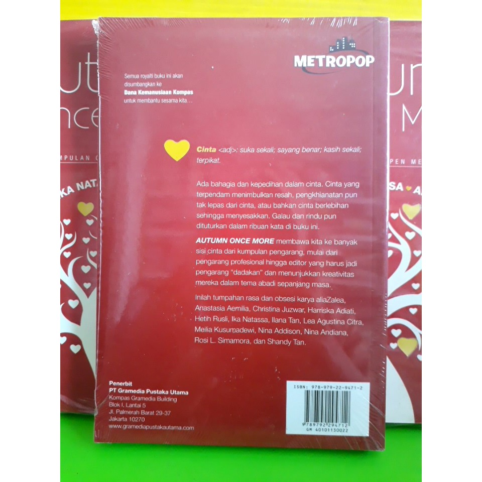 Metropop - Autumn Once More by Ilana Tan, Ika Natassa dkk