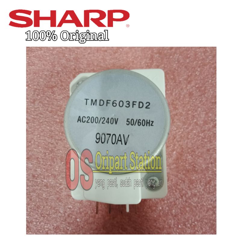 DEFROST TIMER KULKAS SHARP 2 PINTU ORIGINAL