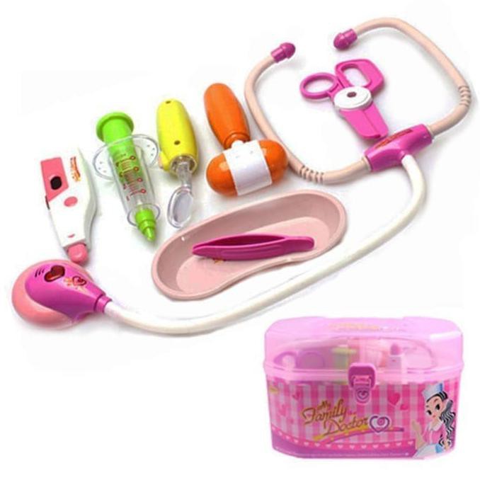 TOMINDO MAINAN DOKTER DOKTERAN - DOCTOR BOX PINK - MAINAN ANAK