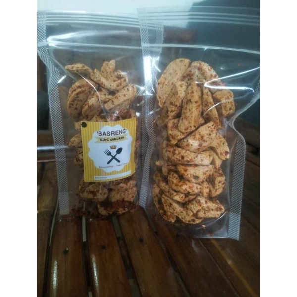 

Basreng pedas daun jeruk