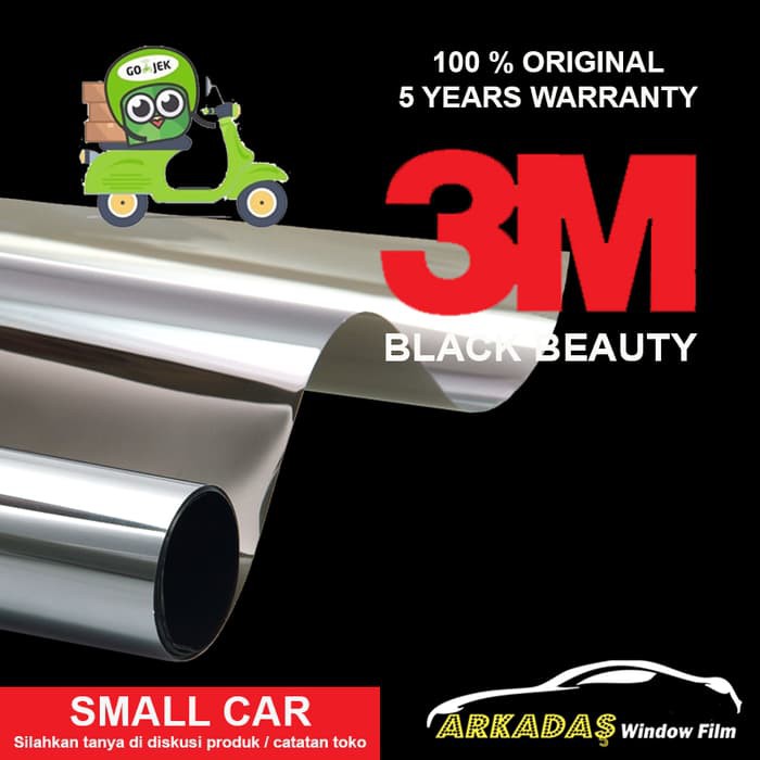 Kaca Film / Kacafilm Mobil 3M Blackbeauty / Small Car / Kaca Depan