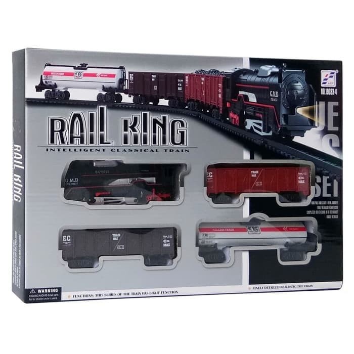 Mainan Kereta Api Hitam - Rail King 190334