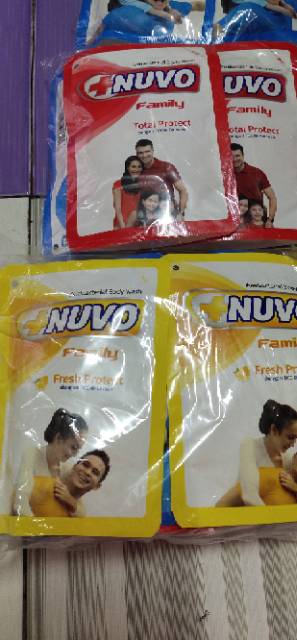 SABUN NUVO CAIR @ 60ML.PAKET  3 BKS. ADA 4 VARIAN WARNA BARU