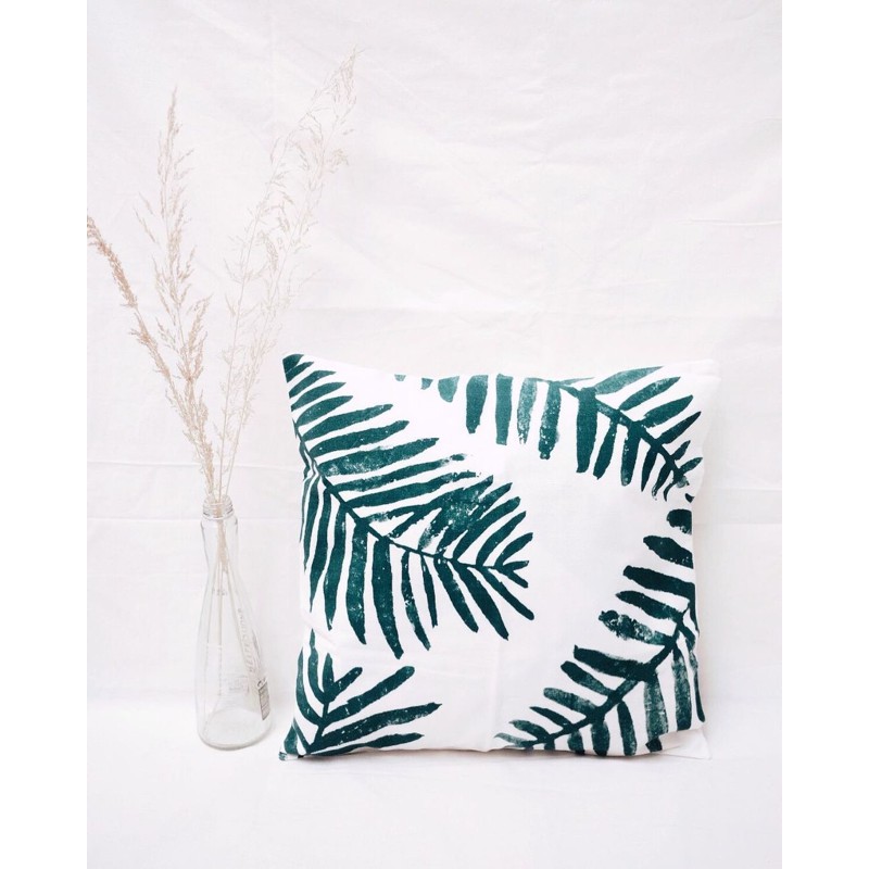 Cushion cover / sarung bantal &quot;Palm Leaf&quot;