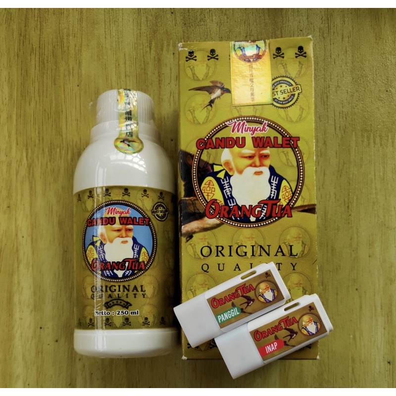 Candu Walet Cap Orang Tua 250ml Bonus SP Dan SI 100% ASLI
