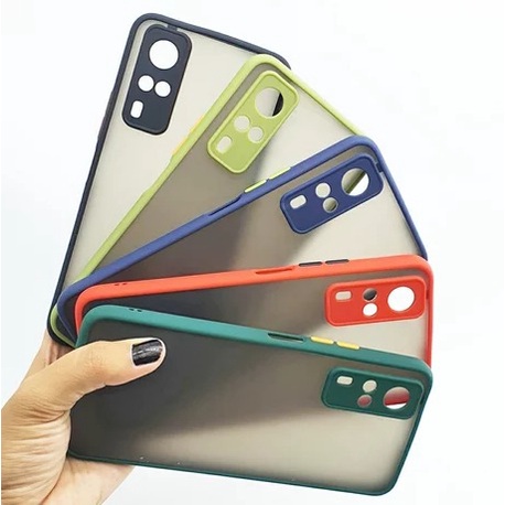 CASE MATTE VIVO Y51 Y51A 2020 5G TRANSPARAN FUZE MACARON MY CHOICE - FA