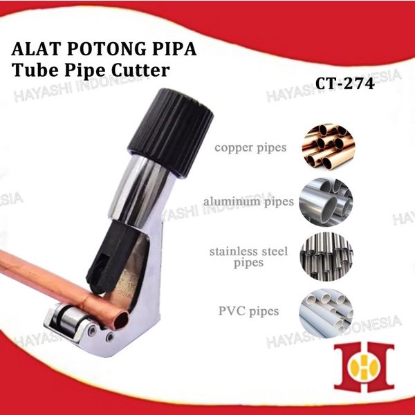 Alat Pemotong Pipa AC Aluminium Tembaga Besi Tube Cutter Pipe