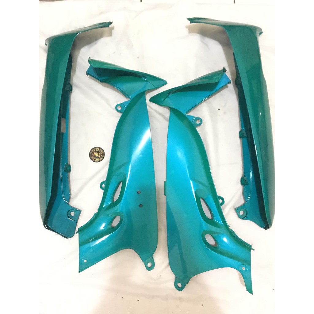 SAYAP SET LUAR DALAM SHOGUN NEW 110 HIJAU KONDISI BARU DAN ASLI NEW OLD STOCK