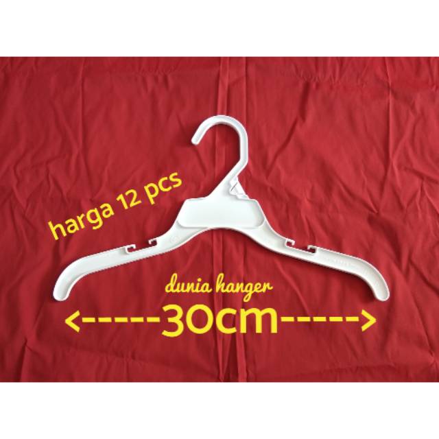 Gantungan baju anak 30cm | hanger baju anak 30cm 496 kualitas oke