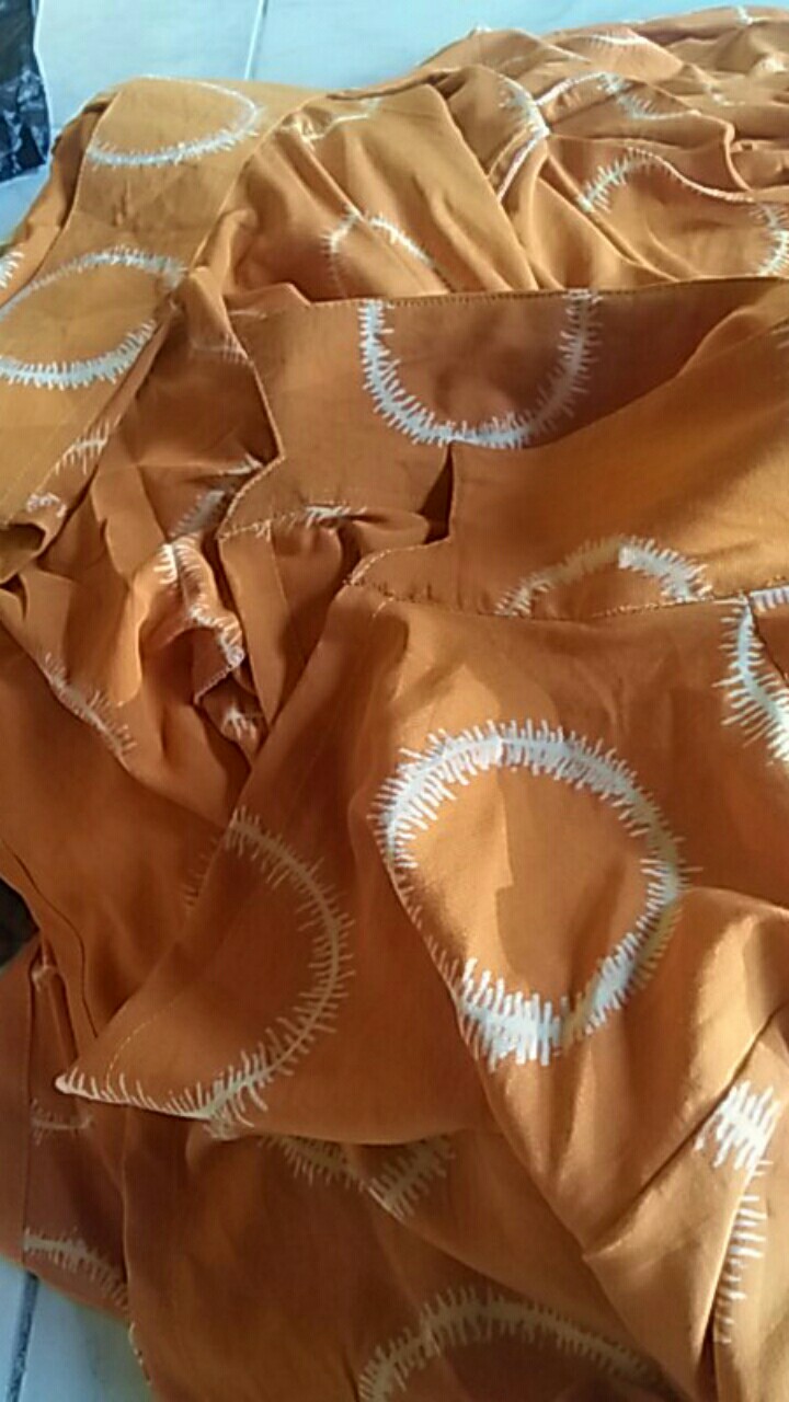 New Arrival Batik Pria Batik Hrb026 Kenongo Hem Batik Manggar Coklat Kemeja Batik Pria