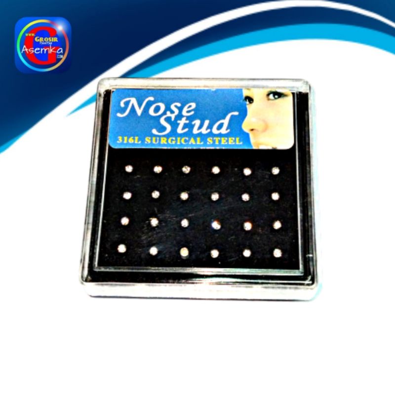 [GPA] Anting Hidung | nose stud surgical steel | grosir isi 24pcs