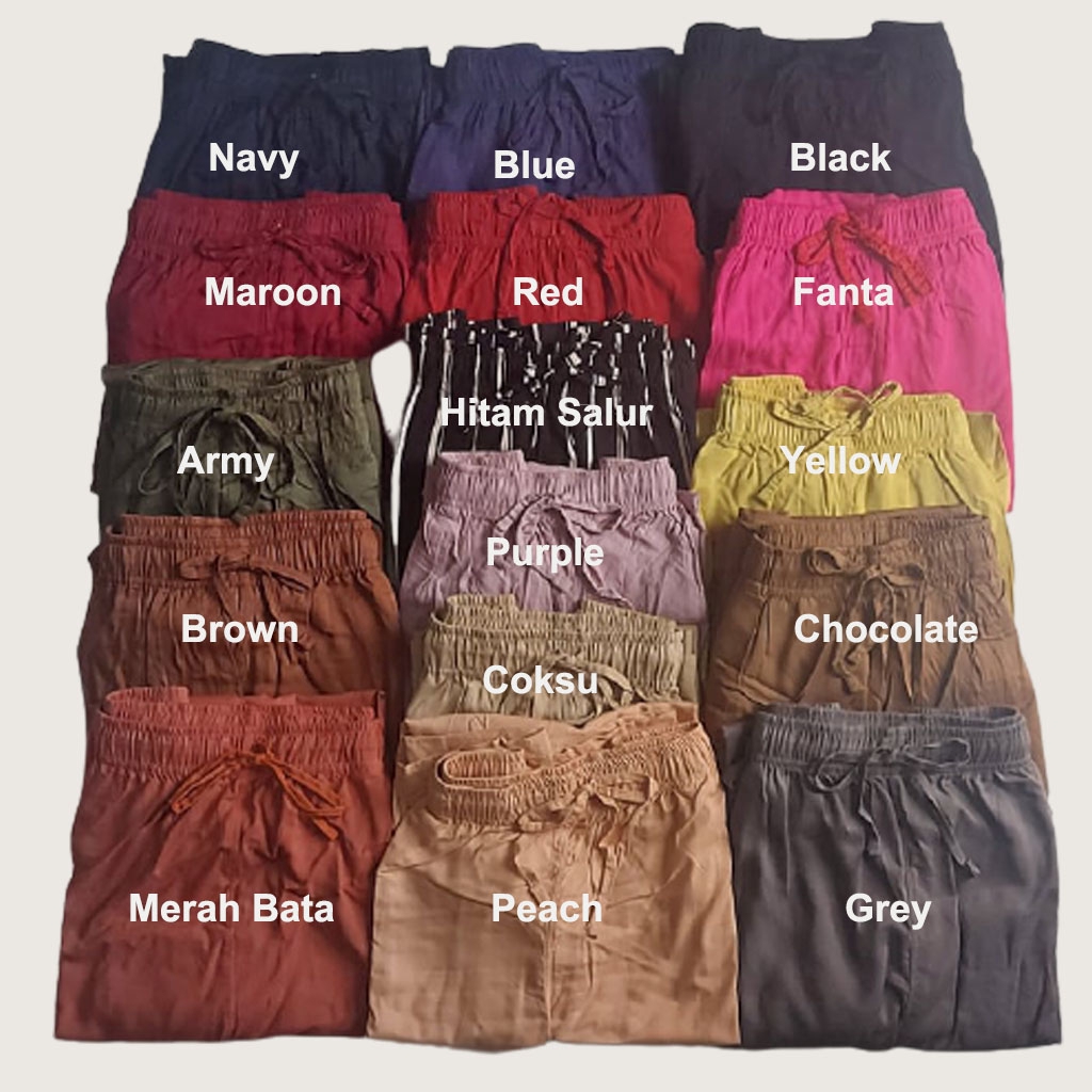 Uniqlo Drape Wide Pants - Kulot Panjang Wanita-4
