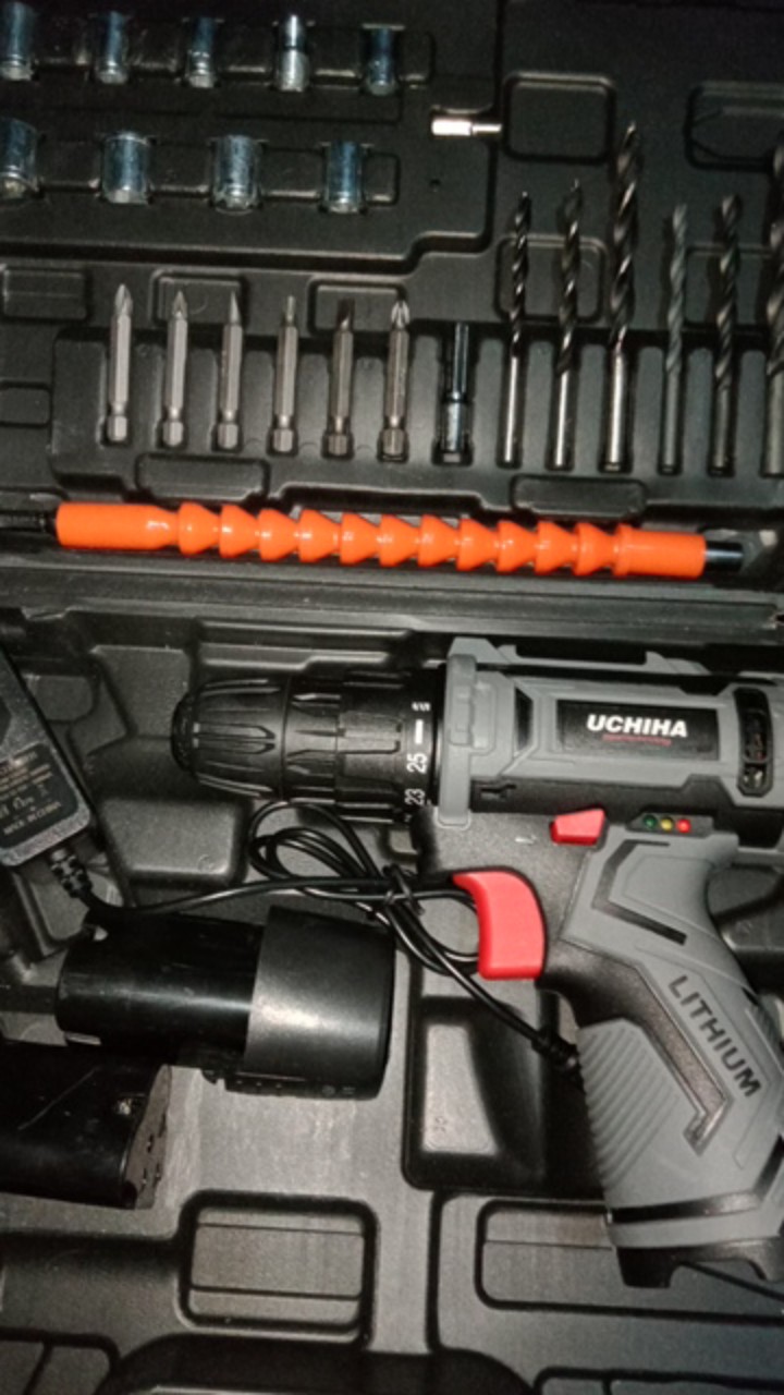 Promo Mesin Bor Baterai Cordless Merk Uchiha Japan Teknologi Original
