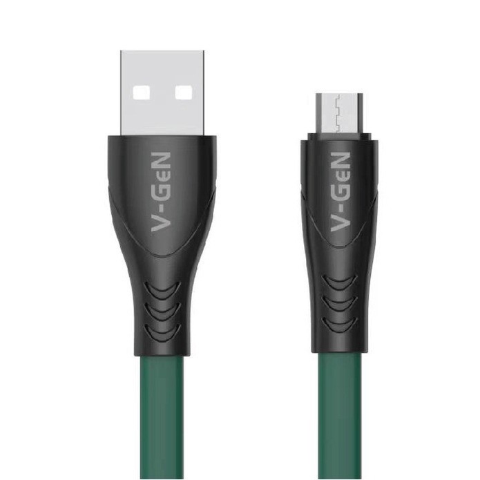 KABEL DATA USB MICRO V-GEN VCB-22 1M 3A VCB22 CABLE FAST CHARGING VGEN