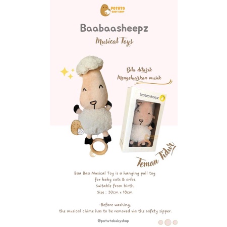 Baabaasheepz Musical Toys - Boneka musik babasheep