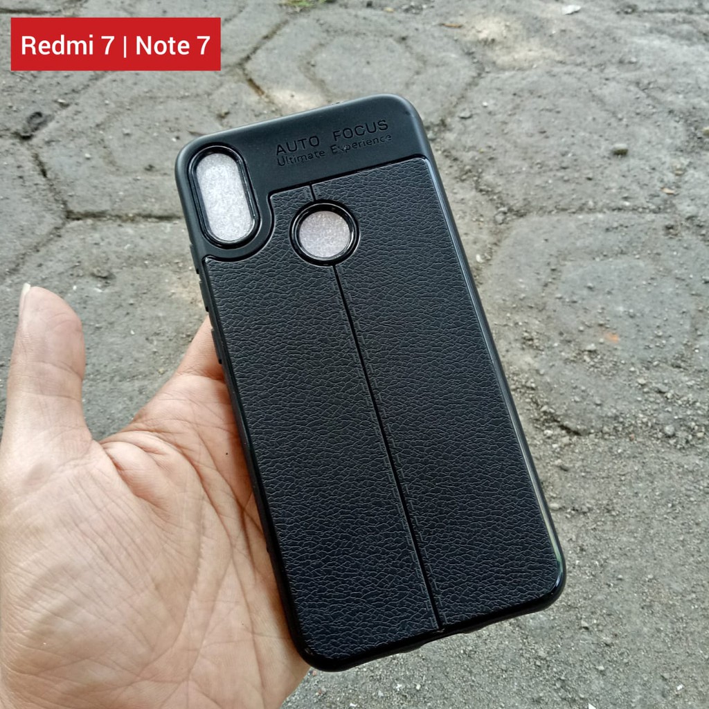 Case Auto Focus Redmi 4x 5A 6A 6 7A 7 Note 7 Leather Elegan