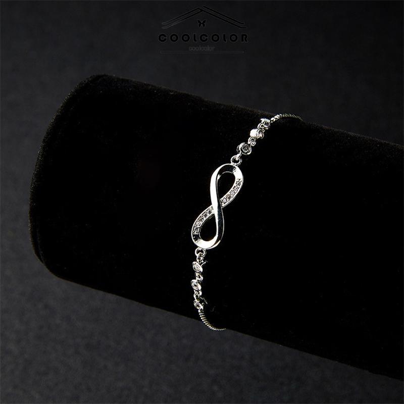 COD❤️Gelang Titanium Korea Perak Emas Wanita Tahan Karat Dan Pudar Aksesoris Mewah Fashion Import Murah