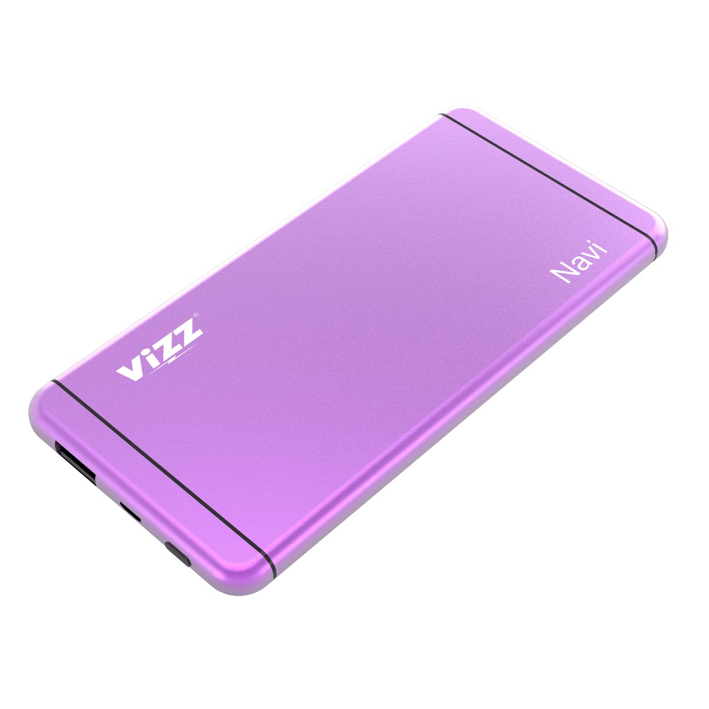 VIZZ Powerbank VZ6000 NAVI 6000 mAh Single Port (WARNA RANDOM)