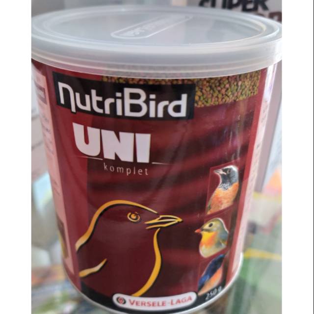 Nutribird NUK Kaleng 250gr Pakan Pleci