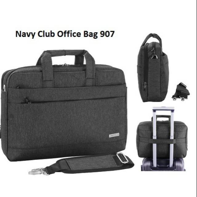 Tas kerja/tas dokumen navy club 907