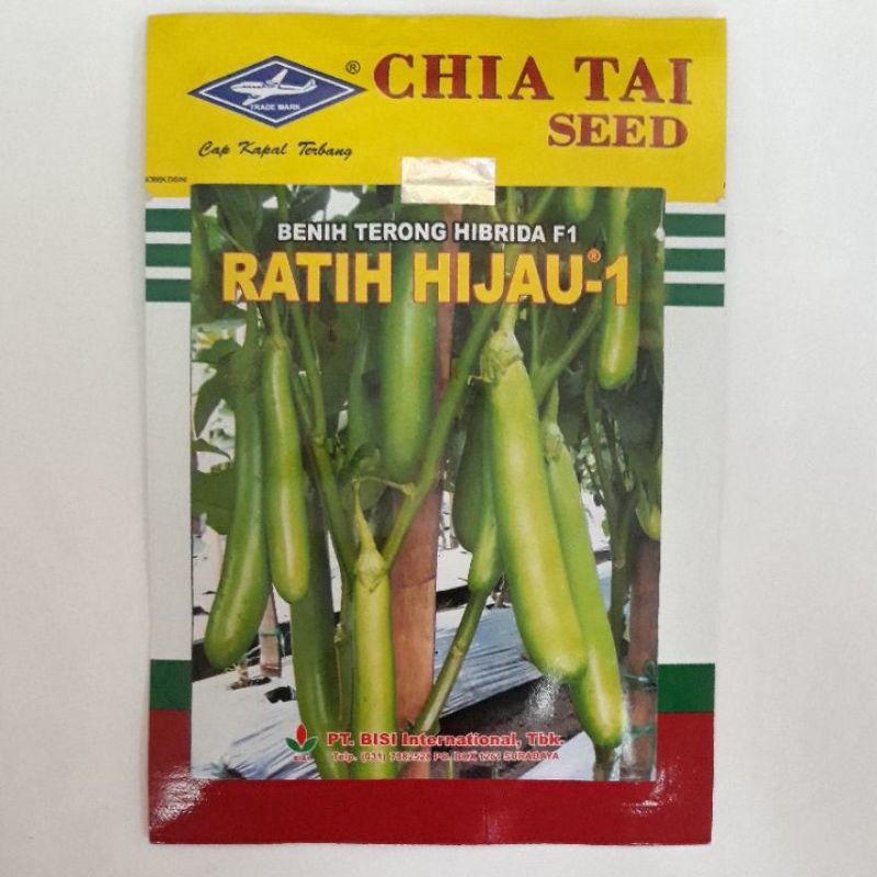 Jual Benih Terong Ratih Hijau Gr Biji Hibrida F Chia Tai