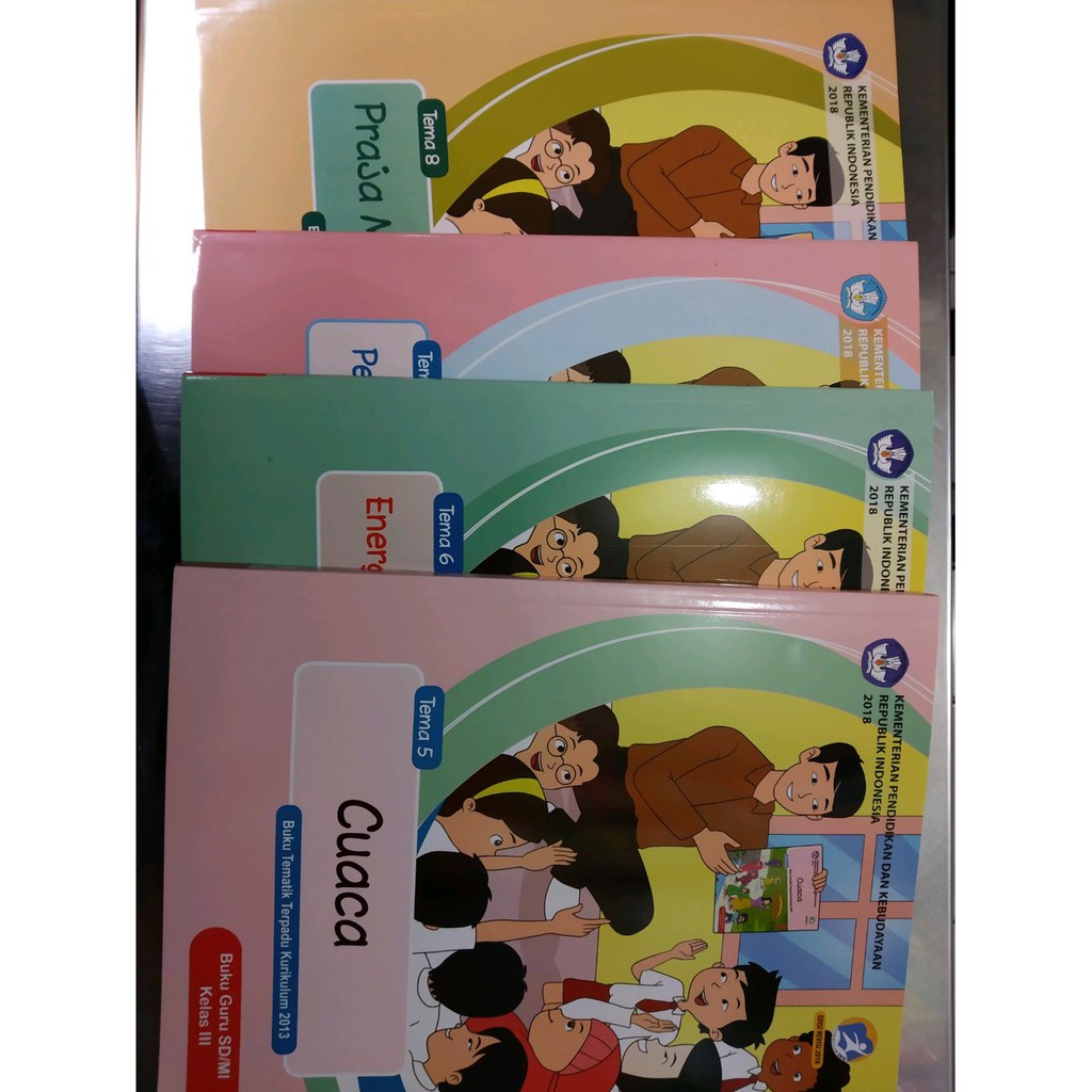PAKET TEMATIK TERPADU KELAS 3 SD TEMA 5 sampai 8 K 13 REVISI 2018 BUKU GURU Limited