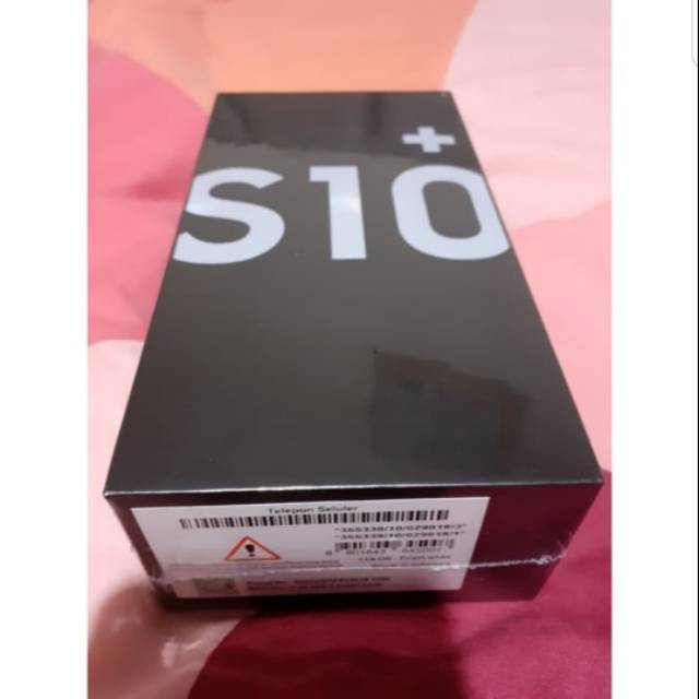 NEW SAMSUNG GALAXY S10 PLUS / S10+ 1TB 12GB BLACK GARANSI RESMI SEIN INDONESIA