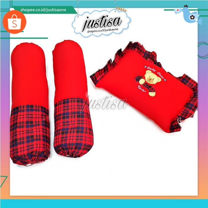 Promo !! BABY BESS-BANTAL GULING PEANG BAYI MURAH WARNA TUA MOTIF KOTAK