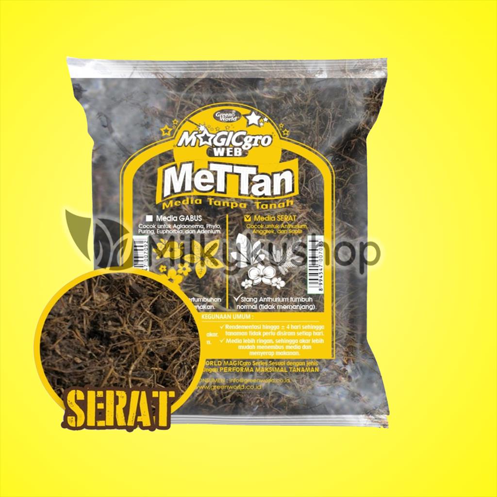 MAGICGRO METTAN MEDIA SERAT SMALL - MEDIA TANAM TANPA TANAH