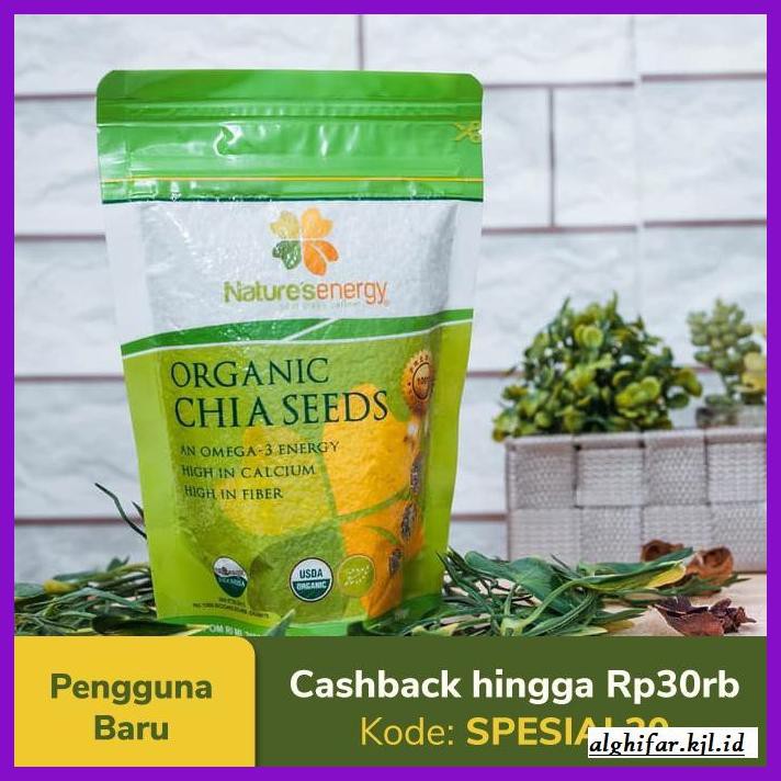 

Makanan-Kering- Nature`S Energy Organic Black Chia Seed Peru - 250G -Aneka.