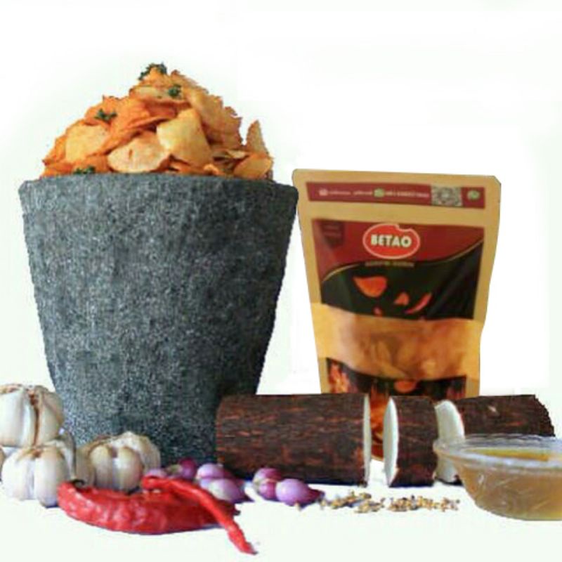 

Keripik Singkong Betao Level Hard 80 Gram