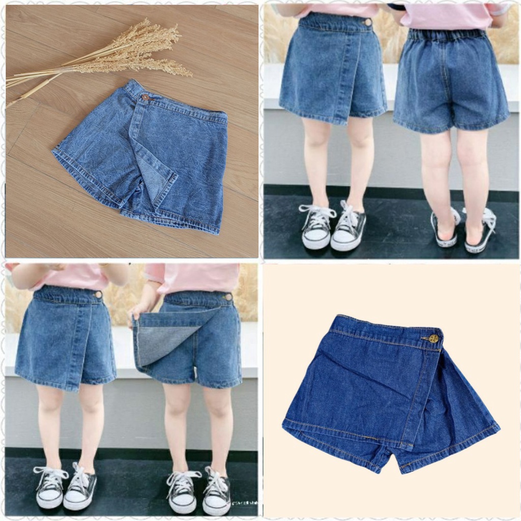 Rok Celana Jeans Anak Perempuan