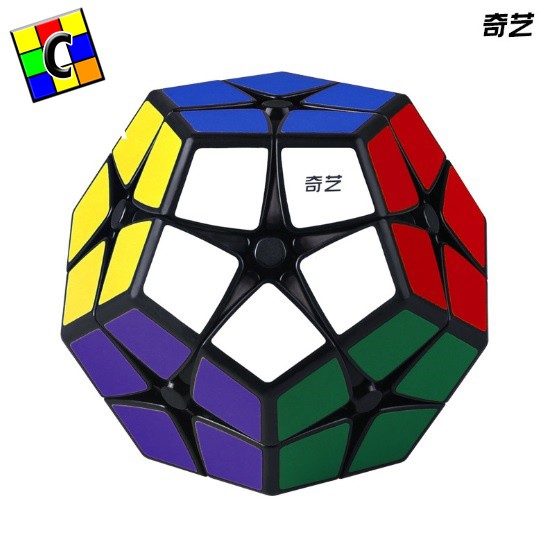 Rubik Megaminx QIYI Kibiminx 2x2 Blackbase 2x2x2 Qi Yi Kilominx