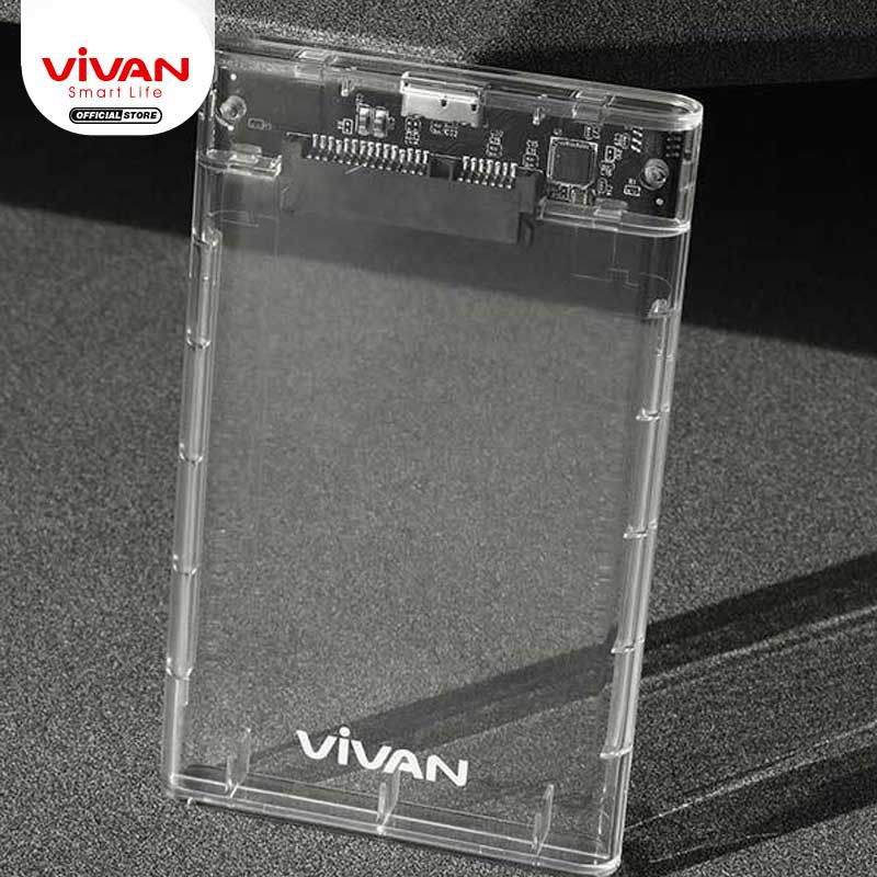 VIVAN SSD Case/Casing SATA External Hard Driver USB 3.0 TO 2.5-INCH - Garansi 3 Tahun - VSHD1