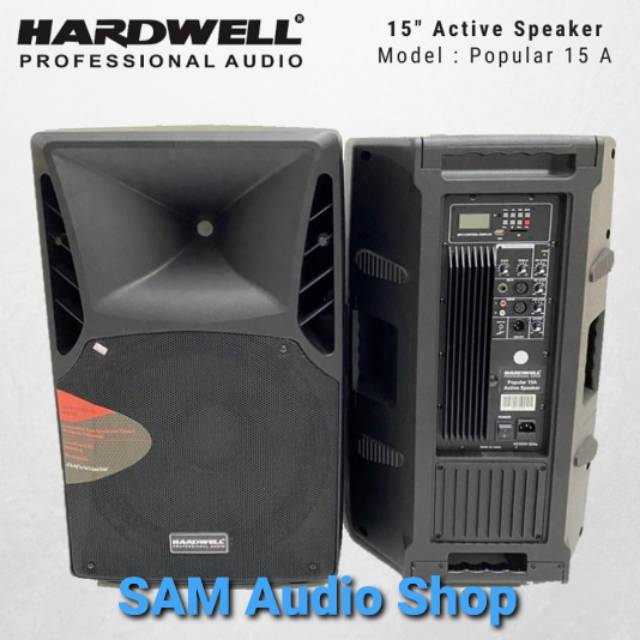 Speaker Aktif Hardwell 15inch POPULAR 15A Original