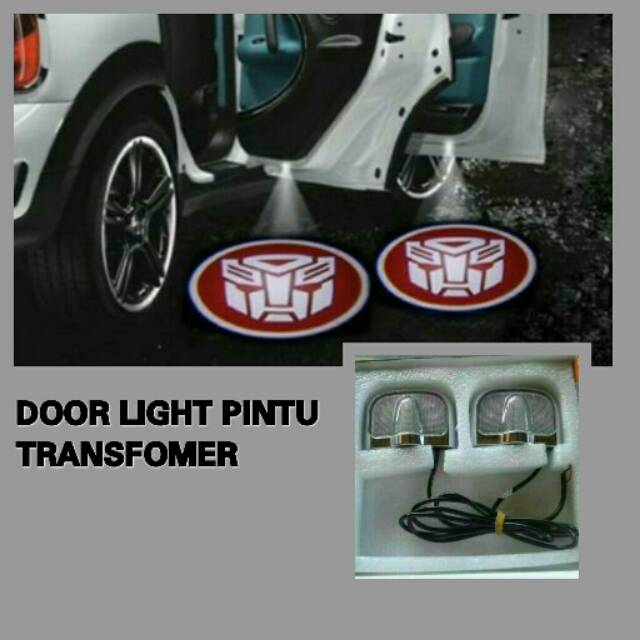 Lampu LED Logo Pintu/Door Light Logo( TRANSFOMERS )