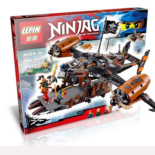 LEGO LEPIN NINJA GO 808 PCS SERI AUS-0647