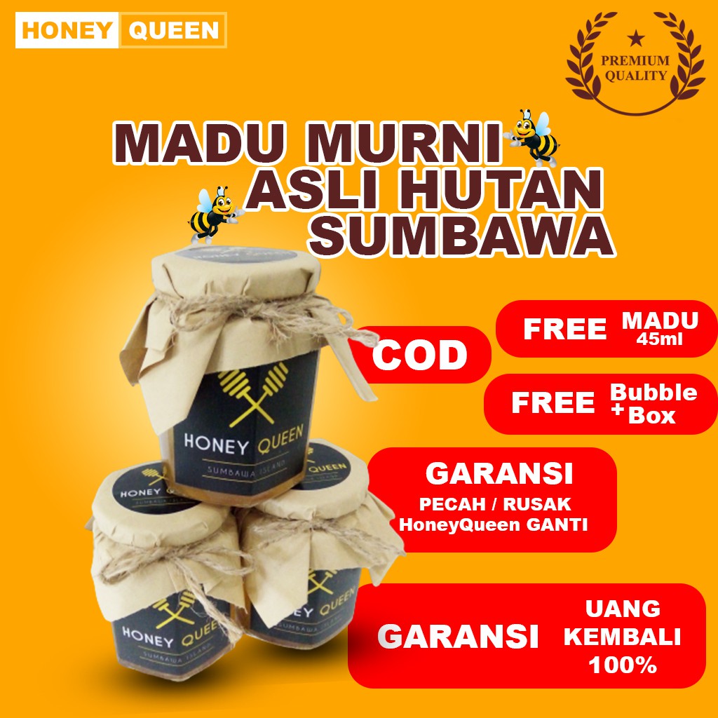

[COD] MADU SUMBAWA ASLI & MURNI 100%!!! - Madu Asli 100% Garansi Uang Kembali