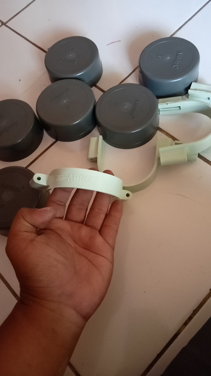 Klem Pipa 2 1/2 Inch Arrow Dua Setengah In (10 Pcs)