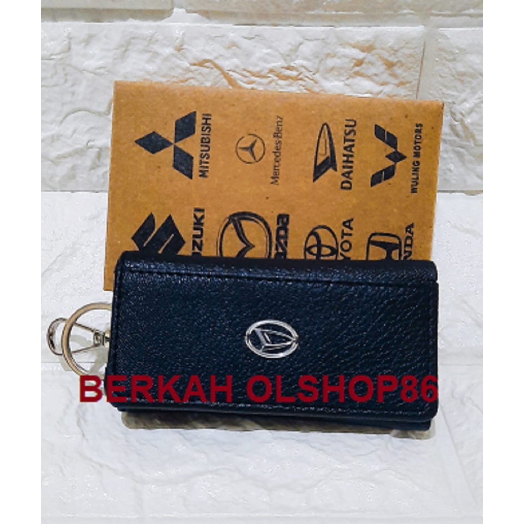 TERMURAH Dompet STNK Mobil DAIHATSU DUS  Panjang / Gantungan Kunci Mobil STNK Motif Kulit Branded / 